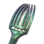 OLIVIA GARDEN FINGERBRUSH COMBO szczotka z włosiem dzika M | Green Emerald - 4