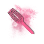 OLIVIA GARDEN FINGERBRUSH COMBO szczotka z włosiem dzika M | Hot Pink - 3