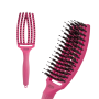 OLIVIA GARDEN FINGERBRUSH COMBO szczotka z włosiem dzika M | Hot Pink - 4