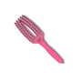 OLIVIA GARDEN FINGERBRUSH COMBO szczotka z włosiem dzika M | Hot Pink - 2