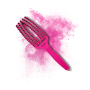 OLIVIA GARDEN FINGERBRUSH COMBO szczotka z włosiem dzika M | Neon Pink - 3