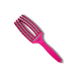 OLIVIA GARDEN FINGERBRUSH COMBO szczotka z włosiem dzika M | Neon Pink - 2
