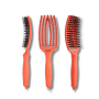 OLIVIA GARDEN FINGERBRUSH COMBO szczotka z włosiem dzika M | Orange Dream - 4