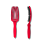 OLIVIA GARDEN FINGERBRUSH COMBO szczotka z włosiem dzika M | Passion Red - 4