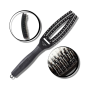 OLIVIA GARDEN FINGERBRUSH COMBO szczotka z włosiem dzika S | Black - 4