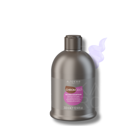 ALTER EGO CHROMEGO Silver Maintain szampon przeciw żółtym odcieniom 300 ml - 2