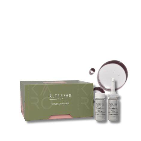 ALTER EGO CUREEGO Filler lotion wypełniający włosy ampułki 12 x 10 ml - 2