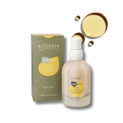 ALTER EGO CUREEGO Silk Oil olejek nadający efekt jedwabistych włosów 100 ml - 2