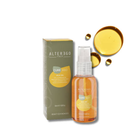 ALTER EGO CUREEGO Silk Oil olejek nadający efekt jedwabistych włosów 50 ml - 2