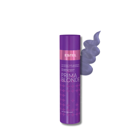 ESTEL PRIMA BLONDE szampon nabłyszczający chłodne odcienie blondu 250 ml - 2