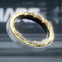 COSHARE HD10E Essence Ring pierścień z odżywką Skwalanem | Rożowe Złoto - 7