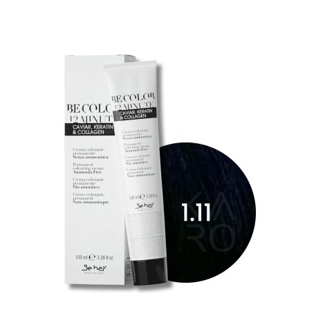 BE HAIR BE COLOR 12 MINUTE trwała farba do włosów 100 ml | 1.11