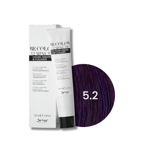 BE HAIR BE COLOR 12 MINUTE trwała farba do włosów 100 ml | 5.2
