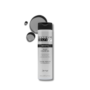 BE HAIR BE COLOR CRAZY bezpośrednia żelowa farba toner 150 ml | White - image 2