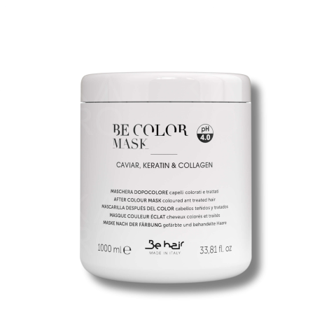 BE HAIR BE COLOR Mask maska nawilżająca do włosów farbowanych 1000 ml