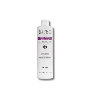 BE HAIR BE COLOR No Yellow Shampoo szampon przeciw żółtym tonom 500 ml