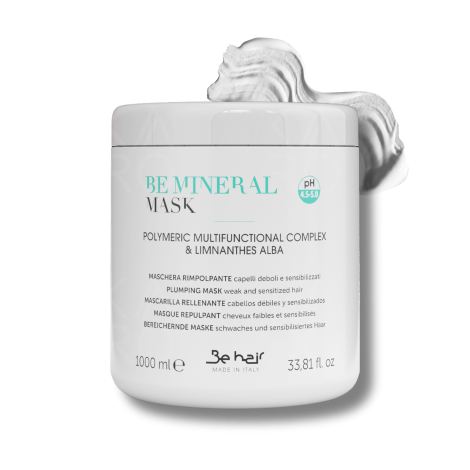 BE HAIR BE MINERAL Mask mineralna maska nawilżająca do włosów 1000 ml - 2