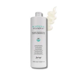 BE HAIR BE MINERAL Shampoo mineralny szampon nawilżający do włosów 1000 ml - image 2