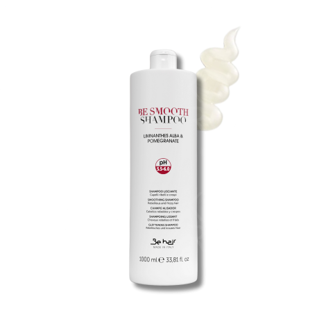 BE HAIR BE SMOOTH Shampoo szampon wygładzający do włosów 1000 ml - 2
