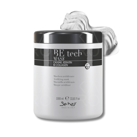 BE HAIR BE TECH Mask maska zakwaszająca po zabiegach chemicznych 1000 ml - 2