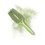 OLIVIA GARDEN FINGERBRUSH COMBO szczotka z włosiem dzika M | Green Pistachio - 3