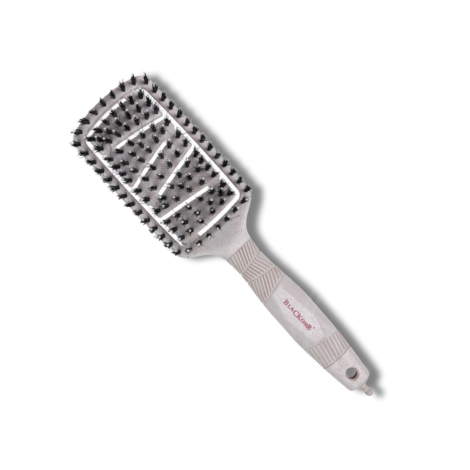 BLACKOMB ECO Ekologiczna szczotka do włosów ze słomy ze szpikulcem beżowa
