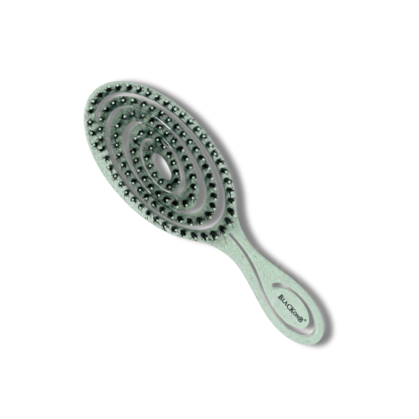 BLACKOMB ECO Ekologiczna szczotka ze słomy z włosiem dzika | Zielona