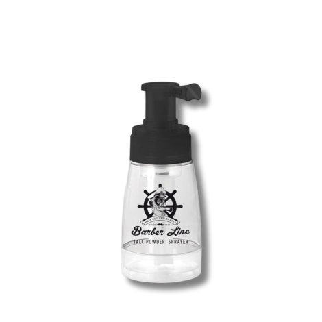 BLACKOMB profesjonalny przezroczysty rozpylacz talku fryzjerskiego 180 ml
