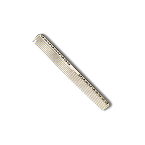 DK-COMB grzebień fryzjerski metalowy do strzyżenia długi | Złoty