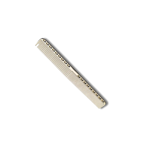 DK-COMB grzebień fryzjerski metalowy do strzyżenia krótki | Złoty