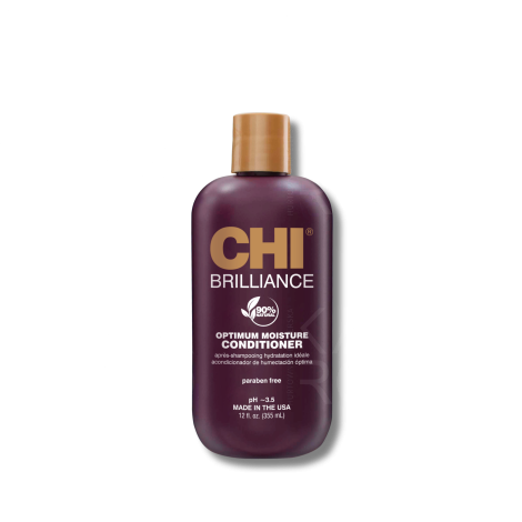 CHI BRILLIANCE odżywka nawilżająca z oliwą do włosów suchych 355 ml