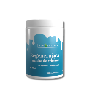 BIOELIXIRE Argan regenerująca maska arganowa do włosów 1000 ml