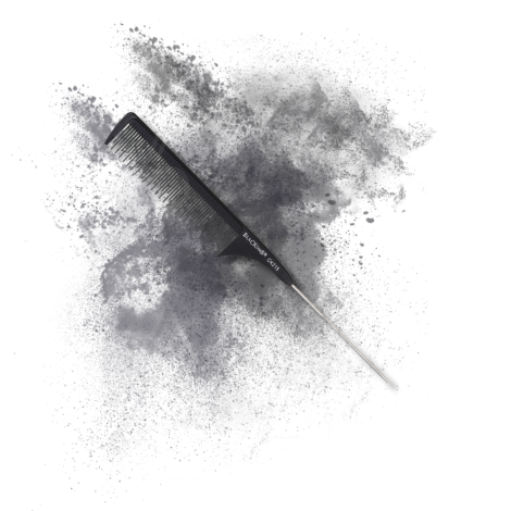 BLACKOMB karbonowy grzebień fryzjerski CK215 do tapirowania ze szpikulcem - 2