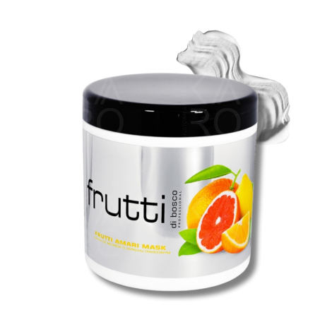 FRUTTI PROFESSIONAL AMARI nawilżająca maska cytrusowa anti-frizz 1000 ml - 2