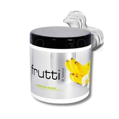 FRUTTI PROFESSIONAL BANANA regenerująca maska bananowa do włosów 1000 ml - 2