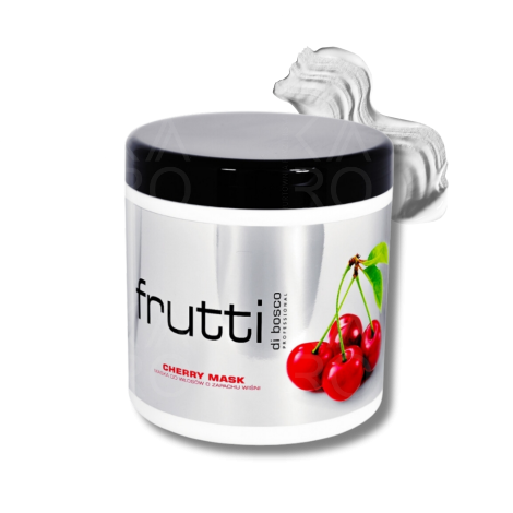 FRUTTI PROFESSIONAL CHERRY ochronna maska wiśniowa do farbowanych 1000 ml - 2