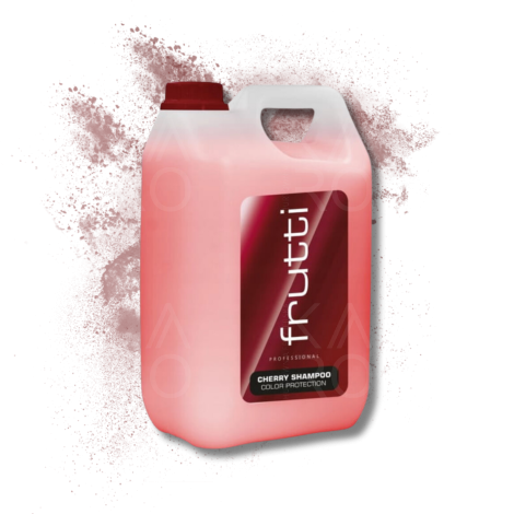 FRUTTI PROFESSIONAL CHERRY ochronny szampon wiśniowy do farbowanych 5000 ml - 2