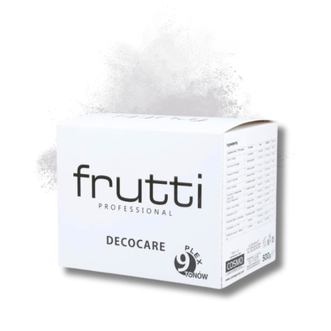 FRUTTI PROFESSIONAL DECOCARE rozjaśniacz do włosów z Plex do 9 tonów 500 g - 2