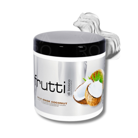 FRUTTI PROFESSIONAL MILK COCONUT nawilżająca maska mleczna kokosowa 1000 ml - 2