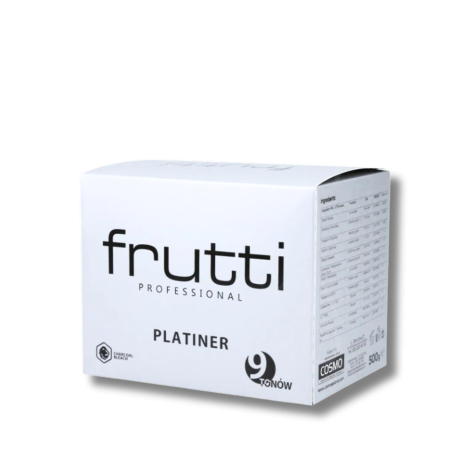 FRUTTI PROFESSIONAL PLATINER bezpyłowy rozjaśniacz do włosów 9 tonów 500 g