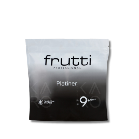 FRUTTI PROFESSIONAL PLATINER rozjaśniacz z węglem bambusowym 9 tonów 500 g