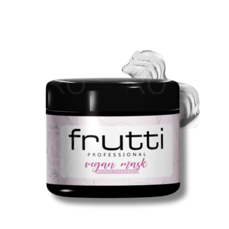 FRUTTI PROFESSIONAL VEGAN MASK wegańska maska do włosów zniszczonych 500 ml - 2