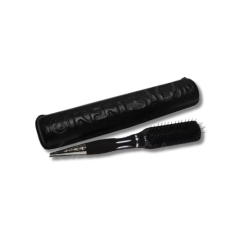 KENT SALON KS06 płaska szczotka wiosłowa do włosów ze szpikulcem + etui
