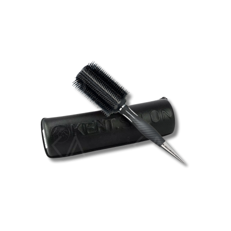 KENT SALON XL okrągła szczotka do włosów ze szpikulcem + etui