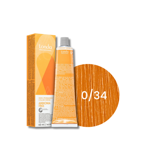 LONDA PROFESSIONAL AMMONIA FREE półtrwała farba do włosów 60 ml | 0/34