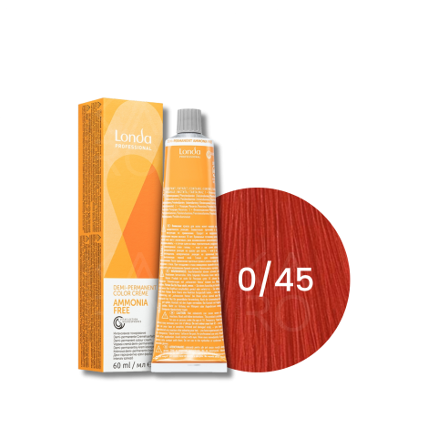 LONDA PROFESSIONAL AMMONIA FREE półtrwała farba do włosów 60 ml | 0/45