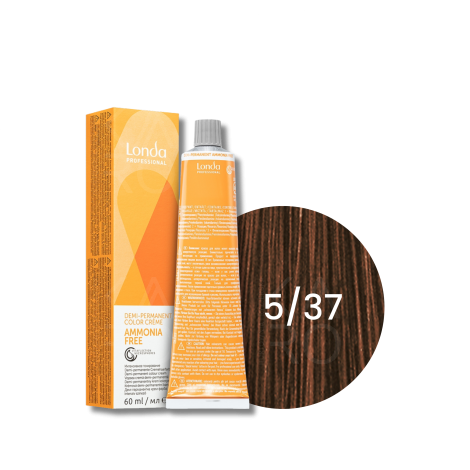 LONDA PROFESSIONAL AMMONIA FREE półtrwała farba do włosów 60 ml | 5/37