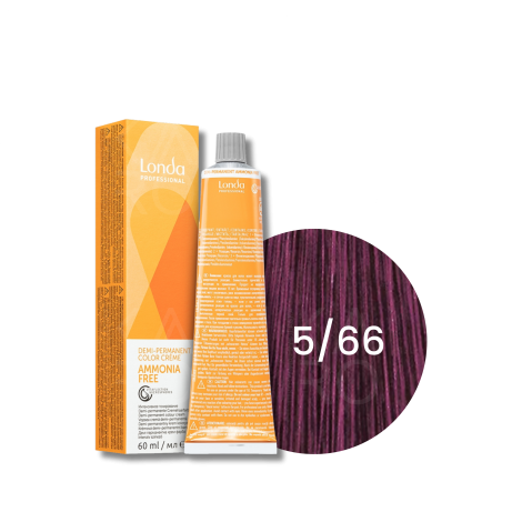 LONDA PROFESSIONAL AMMONIA FREE półtrwała farba do włosów 60 ml | 5/66