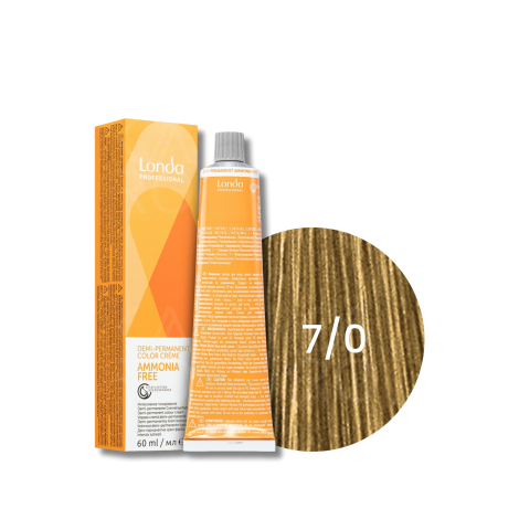 LONDA PROFESSIONAL AMMONIA FREE półtrwała farba do włosów 60 ml | 7/0