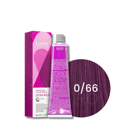 LONDA PROFESSIONAL EXTRA RICH trwała farba do włosów 60 ml | 0/66